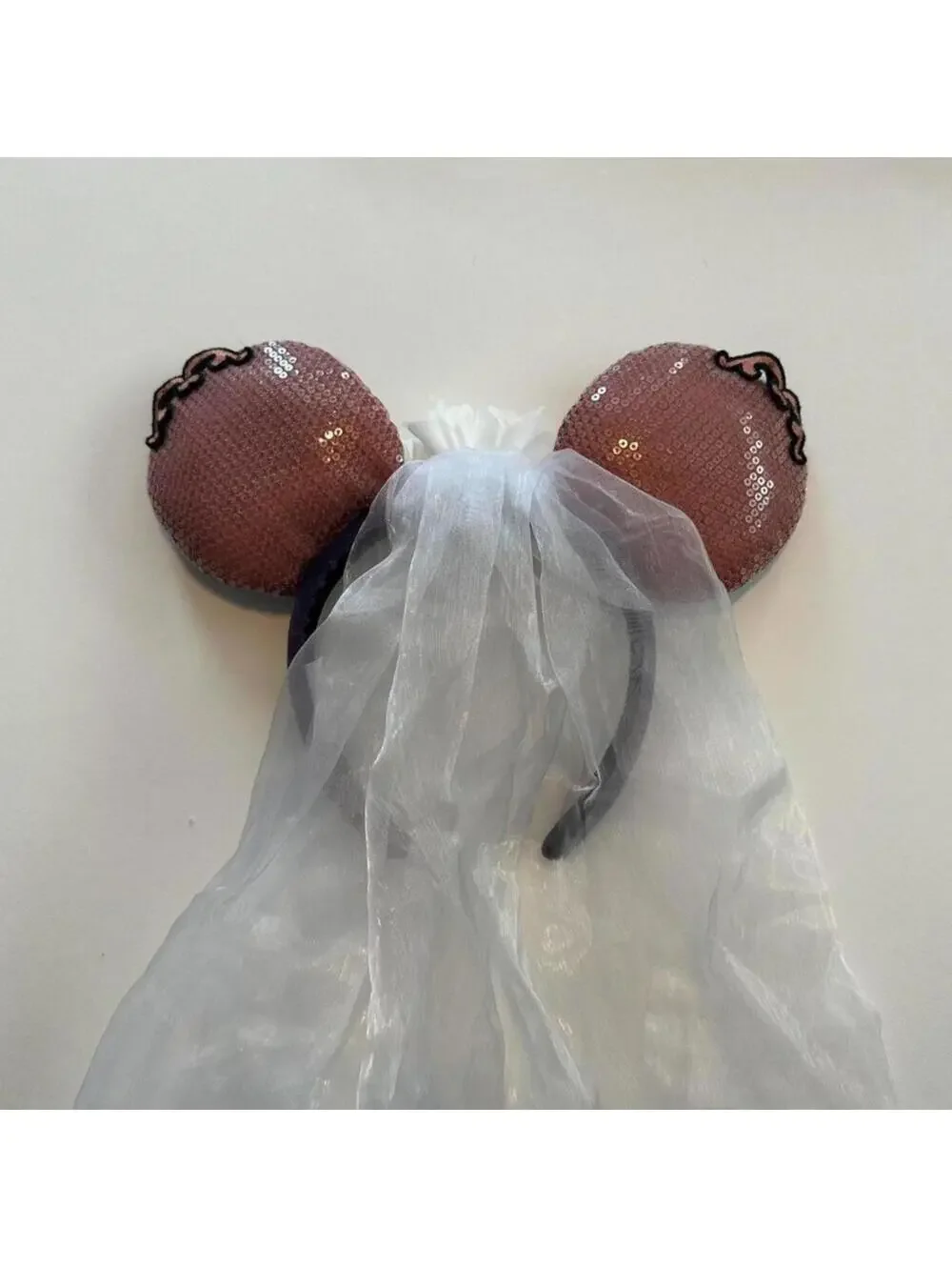 Disney Parks Haunted Mansion Constance veil sequin ears